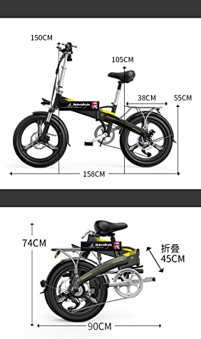 UK TradeMark HybridVelo Ebike *Panasonic Battery Folding Aluminium Frame - Image 8
