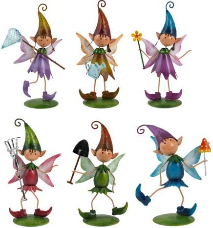 Fountasia Magical Pixie Garden Helper Set - 6 Characters