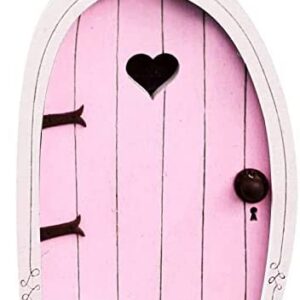 Elf Fairy Door Fairy Door Enchanted Miniature World Fairy Door Garden Home Indoor Outdoor Ornament Magical Garden Decor for Elf Door Window Door Home Art,3.94"x2.56"