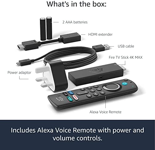 Fire TV Stick 4K Max International Version | streaming device, Wi-Fi 6, Alexa Voice Remote - Image 5