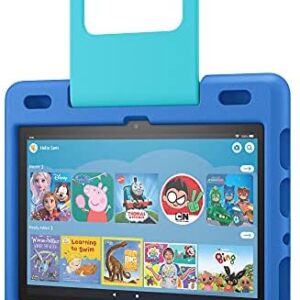 Amazon Kid-Proof Case for Fire HD 10 tablet | Only compatible with 11th-generation tablet (2021 release), for ages 3–7, Sky Blue
