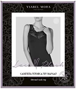 YSABEL MORA - Women's Thermal Lace Handles T-Shirt - Image 3