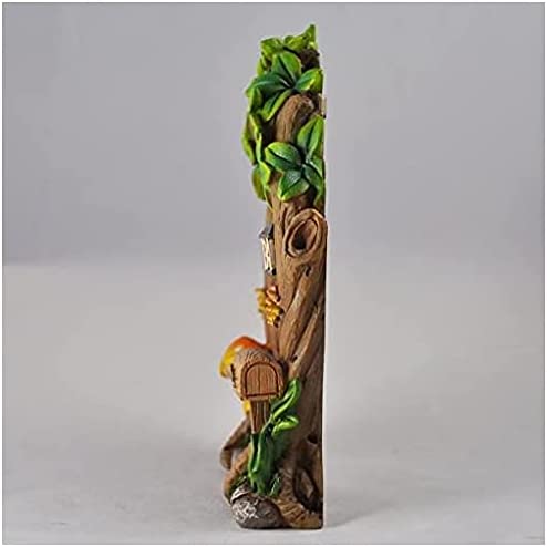 Prezents.com Fairy Garden UK Purple Forest Fairy Door Large Magical Garden Decor For Elves, Pixies, Fairies H17cm - Image 2