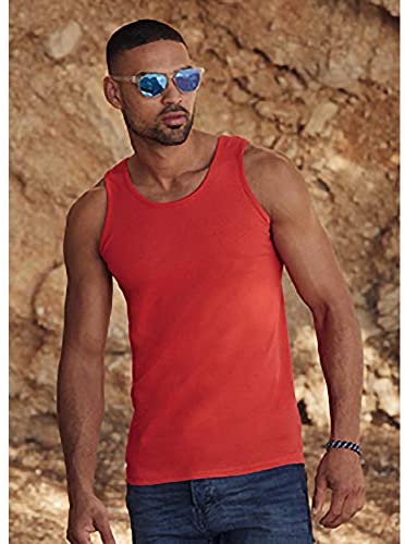 Fruit of the Loom Mens Athletic Sleeveless Vest/Tank Top - Image 7