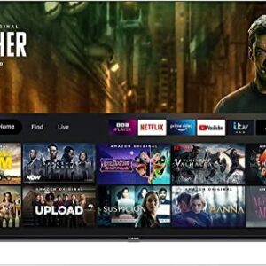 Xiaomi F2 50 inch Smart Fire TV 125 cm (4K Ultra HD, FreeviewPlay, HDR10, Metal frameless, Prime Video, Netflix, Alexa voice control, HDMI 2.1, Bluetooth, USB, Triple Tuner)