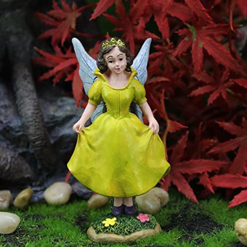 Set Of 6 Fairy Garden Accessories, Fairy Garden Miniatures Includes Fairy, Hedgehog and 4 Ducks Mini Garden Figurine Fairies Decor, Miniature Fairy Garden Accessories for Outdoor or House Decor - Image 5