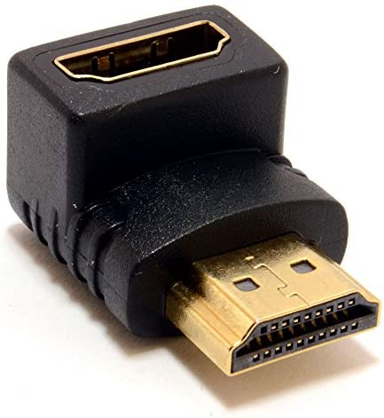 m-one Right Angle HDMI Male to HDMI Female 90 Degree Adapter For Amazon Fire TV Stick