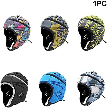 QOTSTEOS Rugby Headguard, Soft Flag Football Protective Headgear, Outdoor Sports Padded Gear Helmet for Kids Boys Youth Adults - Image 4