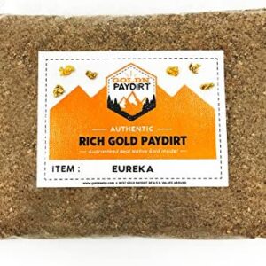 Goldn Gold Paydirt Eureka Panning Pay Dirt Bag – Gold Prospecting Concentrate