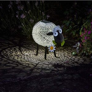Smart Garden Solar Dolly The Sheep Silhouette Light Garden Light Figure Ornament