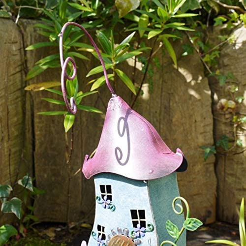 Metal Fairy Pixie Tree House Outdoor Garden Patio Sculpture Decorative Ornament - Image 3