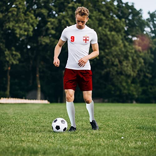 lepni.me Mens T Shirt England Football Shirt with Your Name and Number | English Flag Badge Personalised Jersey Retro Custom Top | World Cup 2022 European Championship Fans - Image 5