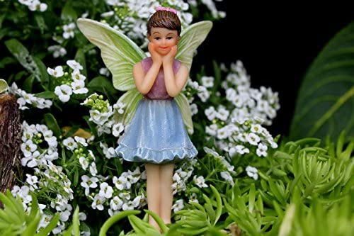 PRETMANNS Fairy Garden Accessories Outdoor - Miniature Fairies Garden Fairy Figurines - Fairy Garden Decorations 7 Piece Kit - Image 4