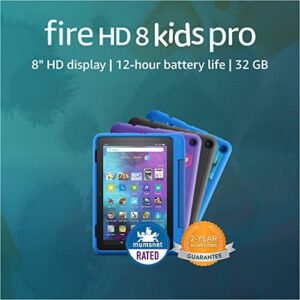 Fire HD 8 Kids Pro tablet | for ages 6-12 | 8" HD, 32 GB | Intergalactic Kid-Friendly Case