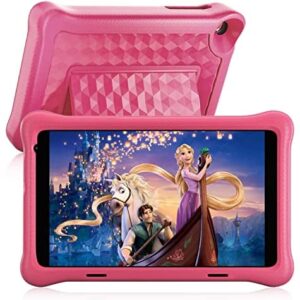 8 inch Tablet for Kids, Android 10 Kids Tablet with Parental Control, Kidoz Installed, 4000 mAh, HD Display, 32GB, Dual Camera, WiFi, Bluetooth, Children Learnig Tablet with Kid-Proof Case, Pink