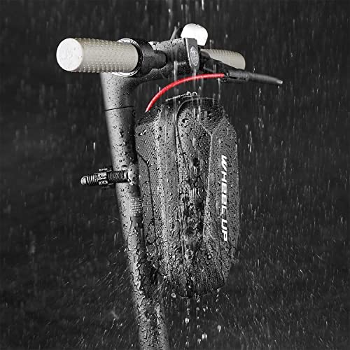 Lepeiqi Electric Scooter Bag for Adults Scooter Front Tube Bag Waterproof Electric Scooter Accessories Frame Handlebar Folding Bike Bag for Xiaomi Mijia M365 Sedway Ninebot E-Serie (Black - LPQM081) - Image 6