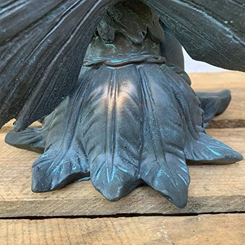 Darthome Ltd Resin Sitting Flower Fairy Outdoor Garden Decorative Figure Ornament Sculpture 18cm (Fairy B) - Image 6