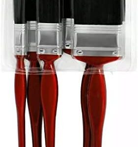 Bizwizz 5pc Professional Paint Brushes with No Loss of Bristle Paintbrush Heads 5 Piece Pack Set, Studio Craft & Technique for Architects