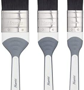 Harris 102021010 Seriously Good Woodwork Gloss No-Loss Paint Brushes, 3 Brush Pack, 1", 1.5", 2"