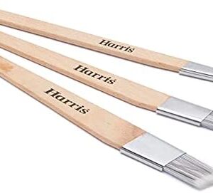 Harris 102041000 Seriously Good Fitch Paint Brushes | Hobby & Craft | 3 Brush Pack | 0.5", 0.75", 1", Brown
