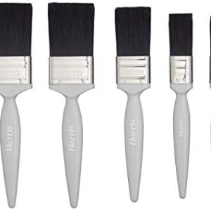 Harris Essentials Woodwork Gloss Paint Brush 5 Pack