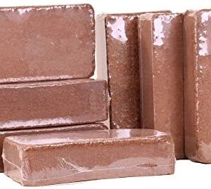 24 x Coconut Red Bricks, 650 g, approx. 8 Litre, Coconut Soil Humus Brick, 92124