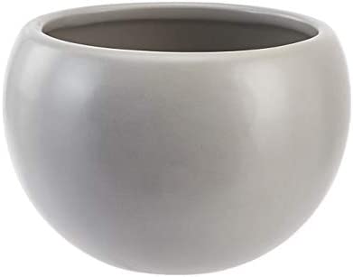 Amazon Basics Hanging Planter, Round - Grey/Copper - Image 3