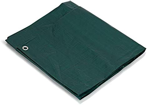KAV Waterproof Tarpaulin Tarpoline tarpaulins Tarp for Universal Covering Garden Furniture, Camping, Roof Caravan Building site Ground Sheet with Eyelets 120 GSM - Image 3