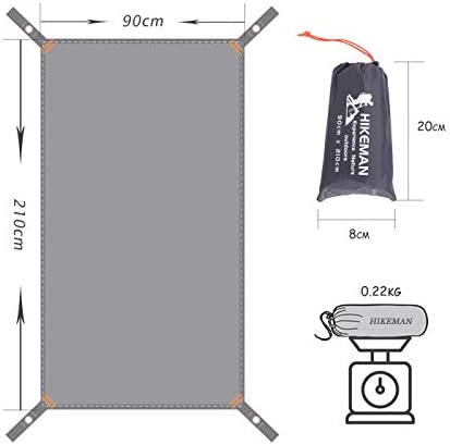 HIKEMAN Outdoor Waterproof Multi-Purpose Camping Tent Tarp Ground Covering Groundsheet Mat Tent & Awning Carpet Multiple Size For Camping Hiking Picnic - Image 2