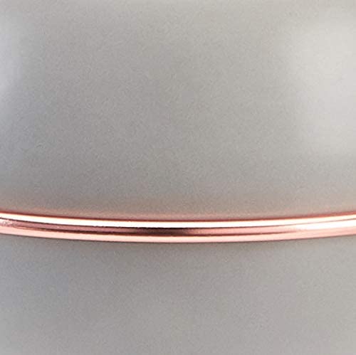 Amazon Basics Hanging Planter, Round - Grey/Copper - Image 5