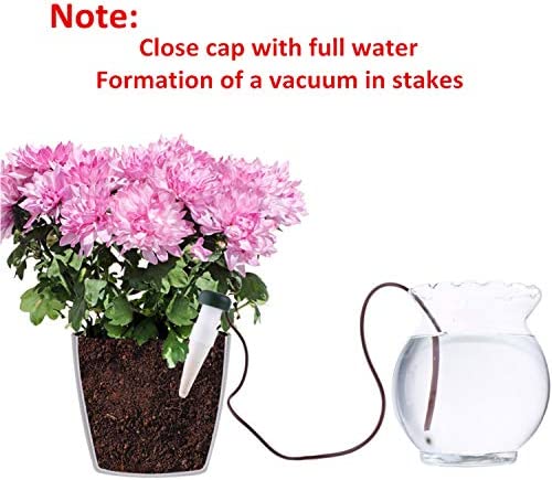 Watering Stakes Automatic Watering System, 10 Pack Plant Self Drip Irrigation Slow Release for Indoor or Outdoor Houseplants - Image 4
