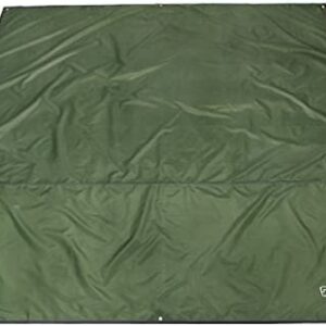 Azarxis Camping Tent Tarp Tarpaulin Awning Groundsheet Hammock Canopy Footprint Ground Sheet Rain Fly Shelter Shade Blanket Mat Sunshade Waterproof Thickened Heavy Duty with Storage Bag