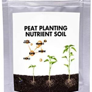 BSTOB Nutrient Soil, Planting Nutrient Soil, Natural Bonsai Tree Soil Mix, Garden Plant Soil Suitable For Starting Propagation, Germination Plant, Vegetable Cuttings, Clones