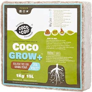 Coco & Coir Peat Free Seed Compost With Perlite - Coco Grow+ 15L