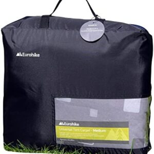 Eurohike Camping Tent Carpet, Ground Sheet, Floor Mat, Camping Accessories, Outdoor Flooring Carpet, Camping Essentials, Family Tent Carpet, Grey