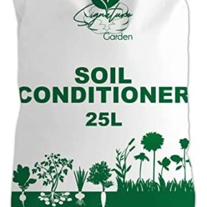 Laeto Your Signature Garden 25L Outdoor Natural Finely Graded Soil Conditioner Compost Soil Bags For Planting Sowing Baskets And Tubs