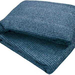 MP Essentials Weaved Supreme Rot Weatherproof Ground Covering Groundsheet Tent & Awning Carpet - BLUE & GREY (2.5 x 2.5m)