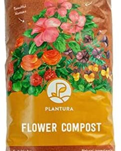 Plantura Organic Flower Compost, 40L, peat-free