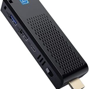 SNUNMU Mini PC Stick,8GB RAM/128GB ROM,Windows 10 Pro,Intel Atom Z8350 Computer Stick,Support 2.4G/5G WiFi/Bluetooth 4.2/4K HD for Light Office&Business Travel
