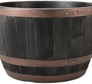 Stewart 2409071AM Blenheim Half Barrel, Copper Effect, 61 cm