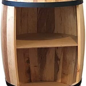 Wooden Barrel, Wine Cabinet 81cm, Barrel Wine Rack, New Drinks Cabinet Bar