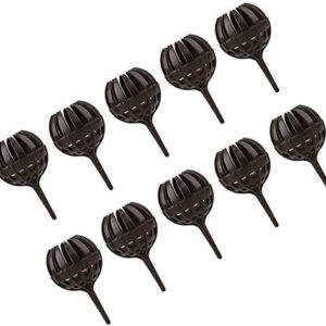 zosenda Bonsai Fertiliser Baskets with Spikes, 10 Pack Plant Grow Fertiliser Container Box Garden Tool for Bonsai Orchid Flower Small Plant