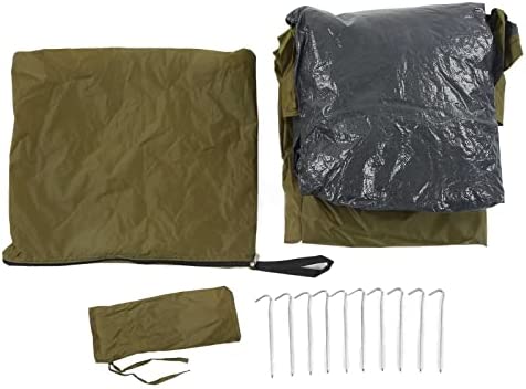 Gedourain Car Tail Extension Tent, Rainstorm Protection 210D Oxford Cloth Tailgate Tent with Hook and Loop Fastener for Outdoor Camping for 2 People - Image 7