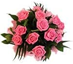 Lovely Pink Roses - Send Fresh-Cut-Flower with Our Free Next Working Day Flower Delivery. Gift - Image 2