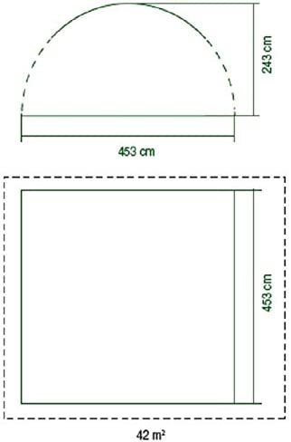 Coleman Gazebo Event Dome Shelter, L - 3,65M x 3,65M for Festivals, Garden and Camping, Sturdy Steel Poles Construction, Large Event Tent, Shelter with Sun Protection SPF 50+, L - Image 4