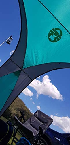 Coleman Gazebo Event Dome Shelter, L - 3,65M x 3,65M for Festivals, Garden and Camping, Sturdy Steel Poles Construction, Large Event Tent, Shelter with Sun Protection SPF 50+, L - Image 12