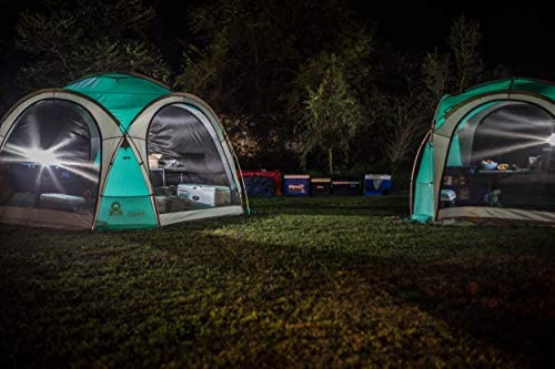 Coleman Gazebo Event Dome Shelter, L - 3,65M x 3,65M for Festivals, Garden and Camping, Sturdy Steel Poles Construction, Large Event Tent, Shelter with Sun Protection SPF 50+, L - Image 6