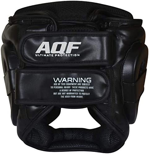 AQF Boxing Headguard MMA Training Headgear Muay Thai Full Face Protection Guard Sparring Helmet Head Guard - Image 4