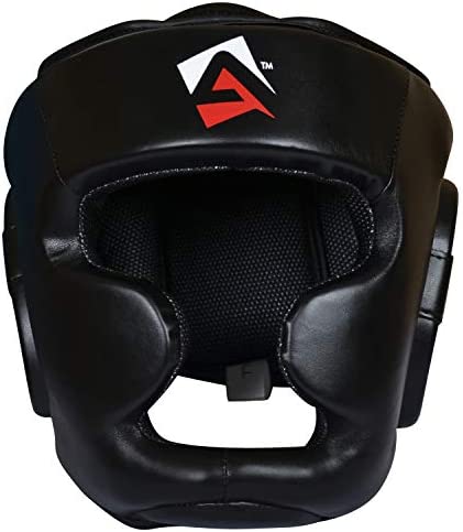 AQF Boxing Headguard MMA Training Headgear Muay Thai Full Face Protection Guard Sparring Helmet Head Guard - Image 3
