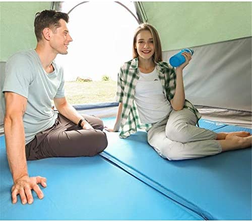 QWEQTYU Self-Inflating Mats Outdoorlatable Foam Sleep Mat Air Mattress Self-Inflating Camping Sleeping Pads With Pillows Waterproof Foldable Compact For 4-5 Person Camping Automaticlatable Cus - Image 3